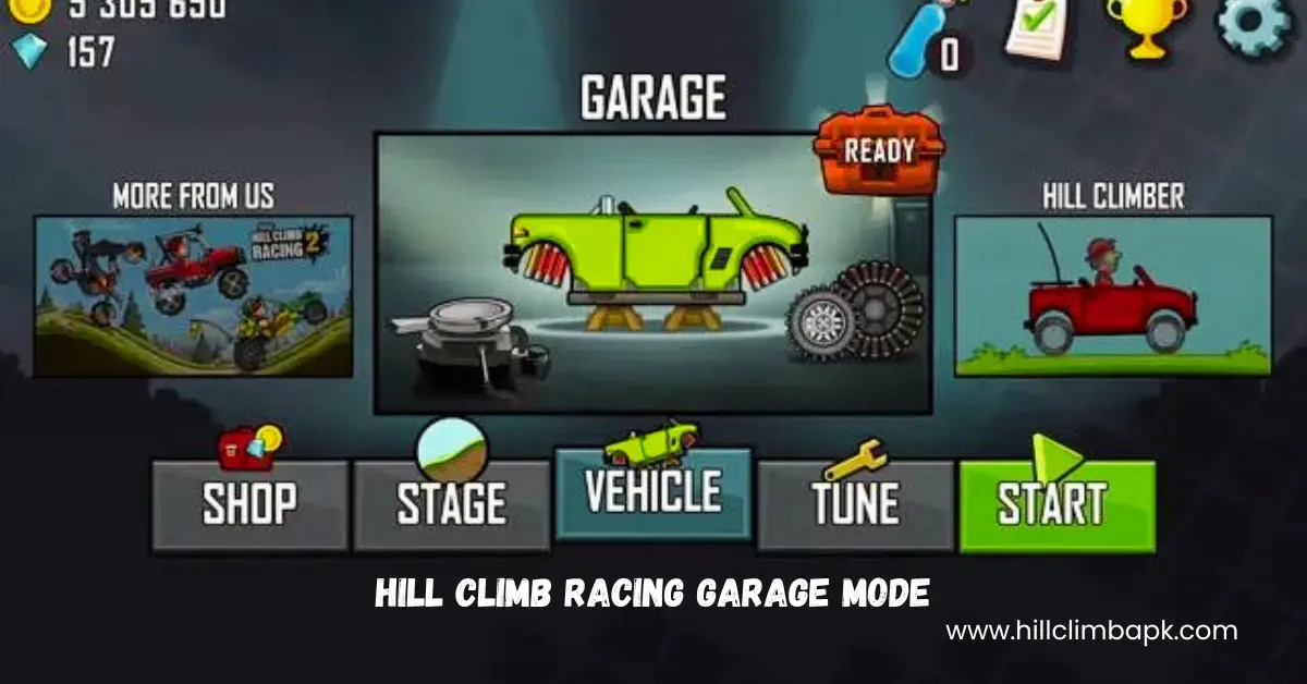 Hill Climb Racing Garage